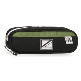 Pepe Jeans Luca Case Black 22x7x3 cm Polyester, Black/White, Case