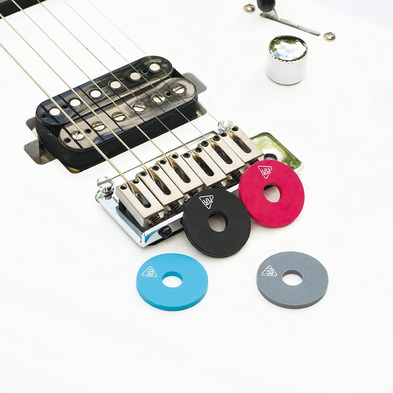 IVU CREATOR guitar strap locks premium strap blocks-Blue and Red