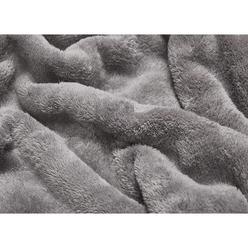 Penguin Home Solid Sherpa Blanket, Microfiber Throw for All Season,