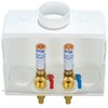 Water-Tite 85714 DU-ALL Dual-Drain Washing Machine Outlet Box - Quarter-Turn