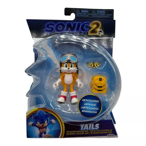 JAKKS Pacific 2022 Jakks Sonic The Hedge Hog 2 Articulated