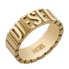 Diesel 32024632 Men's Ring Stainless Steel, One size, Stainless Steel,