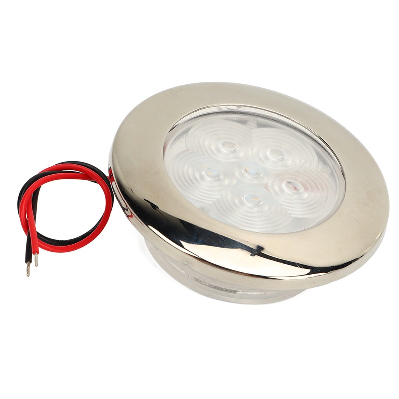 LED Puck Light DC12V RV Boat Ceiling Recessed Mount Interior