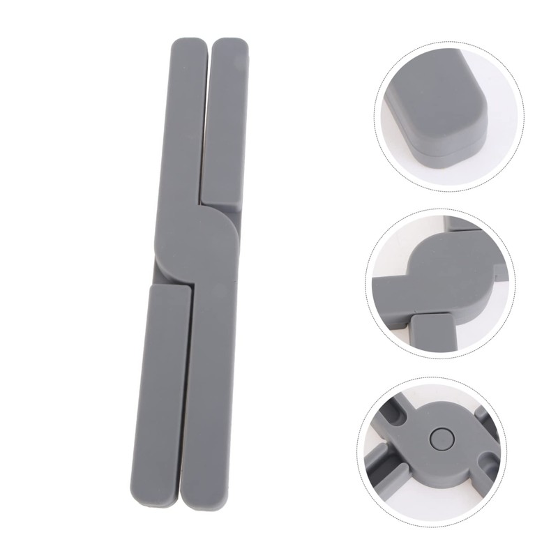 GRIRIW 2Pcs Creative Table Mat Folding Heat Resistant Kitchen Protective