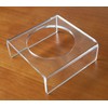 Clear Acrylic Football Stand, Display Holder for Basketball, Volleyball, Soccer