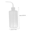 MAGICLULU 6pcs Refillable Squeeze Wash Bottles with Clear Scale and