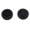 8 Set 50x12mm Luggage Wheels Replacement Wear PU Caster Suitcase
