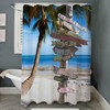 CafePress Key West Sign Decorative Fabric Shower Curtain