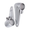 Chrome Motorcycle Headlight Side Mounting Front Fork Bracket for 35mm‑41mm
