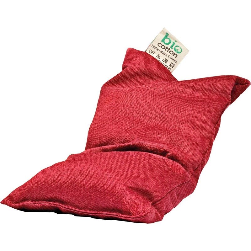 ユーロジャパンエレガンス 温熱・冷感枕 レッド ピッコロショート Inatura(イナチュラ)チェリーストーンピロー IN020000