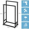 Towel Racks for Bathroom, 2 Tier Standing Stainless Steel Towel