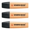STABILO Boss Original Highlighters Pastel Sorbet Apricot Pack of 3aa
