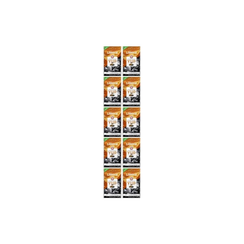 Cloetta Lakerol YUP Mix Salty Caramel & Salmiak Pastilles 10
