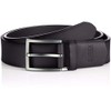 Eurex by Brax Men's Leather Elegant Sporty Belt, 02 Black