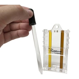 FryOilSaver Co. Fryer Oil Visual Test Kit, Two Color Analysis Deep Fryer Grease Visual Test Kit w/Eye Dropper, Monitor Frying Grease Quality for Kitchen, Restaurant, Food Truck - FC3017B FMP 538-1000