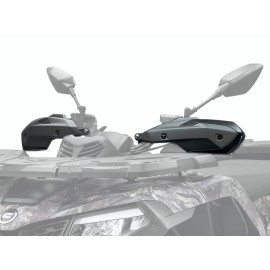 CFMOTO CFORCE ATV Handguard Kit Black, CFMOTO OEM (9AW-804700-20