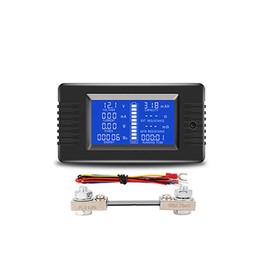 KNACRO 12V 24V 36V 48V 60V 72V 96V 120V 150V 180V 0-200V 0-100A Multi-Function Battery Tester Voltage Current Power Capacity Internal Resistance Energy SOC Running Time Impedance
