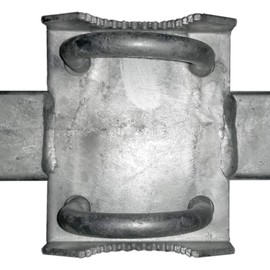 Jake Sales Wide Stance Rolling GATE 6inches Wheel Carrier: for Chain Link Fence Rolling/Sliding Gates - Gate Wheel Rut Runner - 2 Rubber Wheels