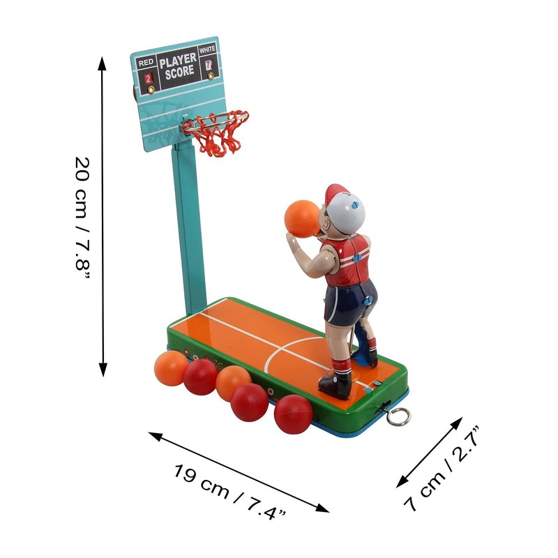 Freak Scene Superfreak Tin Toy Basketball Player