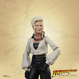 Indiana Jones and The Last Crusade Adventure Series Dr. Elsa Schneider Action Figure, 6-inch Action Figures, Toys for Kids Ages 4 and Up, Medium