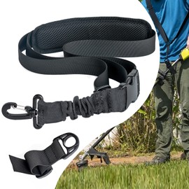 AKUATUZ Trimmer Shoulder Strap Universal for Weed Eater Brush Cutter Harness Compatible with EGO String Trimmer, Leaf Blower
