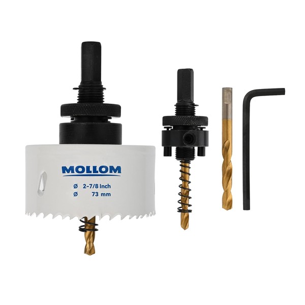Mollom (73 mm | 2-7/8 inch) HSS M42 with 8%