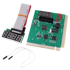 WANGCL PC Computer Motherboard Analyzer Tester 4-Digit Module Board Test Debug Post Card with External Display Support PCI and ISA