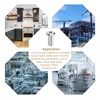 sourcing map M8x20mm Hex Socket Head Insert Nut Screw Post