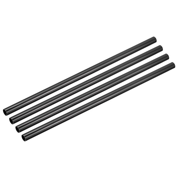 MECCANIXITY Carbon Fiber Tubes, 500mm x 18mm x 16mm 3K