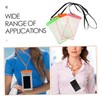 OHPHCALL 3pcs Underwater Phone Pouch Fluorescent for Swimming Diving and