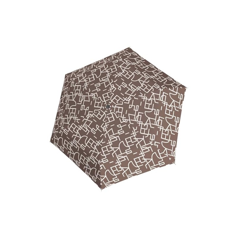 Doppler Carbonsteel Mini Slim Pocket Umbrella 23 cm, Clarity