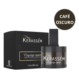 Maquillaje Capilar Para Calvicie Kerassém (cabello Y Barba)