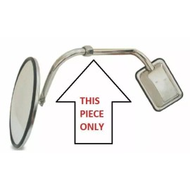 Grand General (GG) GG Mirror Bracket Adjustable 12" to 15" Tube Arm Chrome S Style #33394 Each