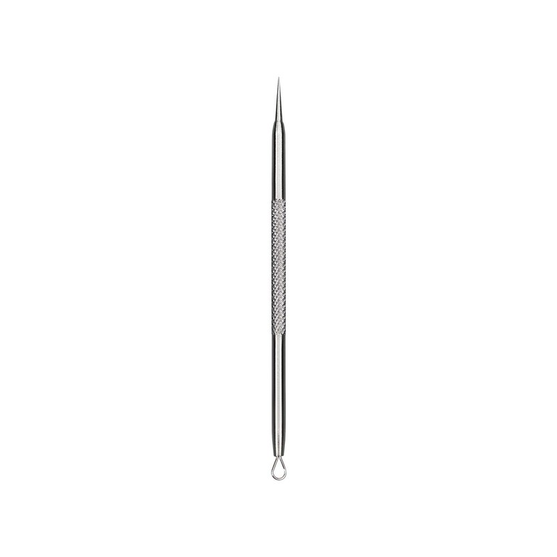 com-four® 5-Piece Set Blackhead Remover Stainless Steel Comedone Squeezer for