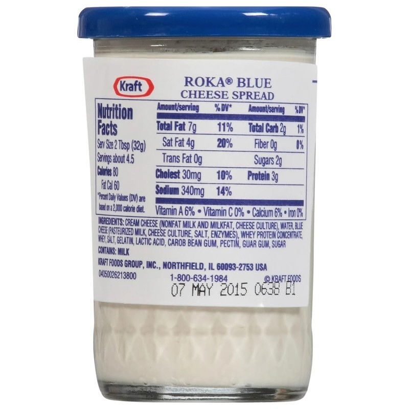 Kraft Roka Blue Cheese Spread 5oz (Pack of 2)
