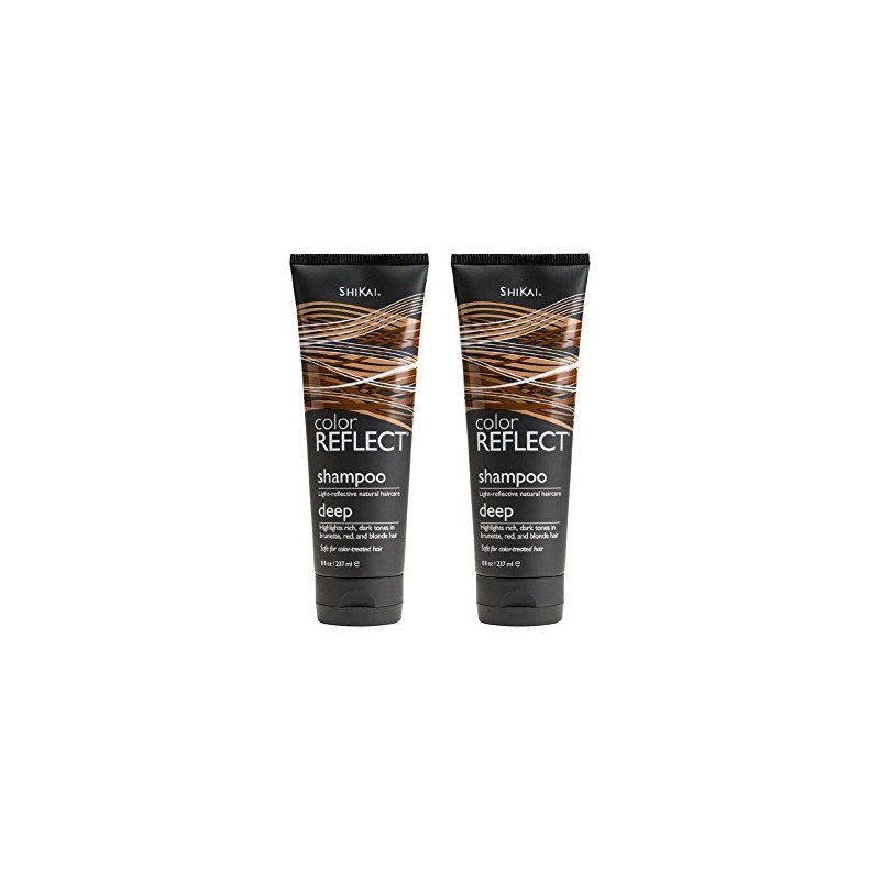 Champú profundo ShiKai Color Reflect, 237 ml, 8 Oz (Pack