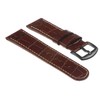 DASSARI Crocodile Embossed Aviator Pilot Leather Quick Release Watch Band