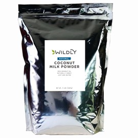 Wildly Conventional Coconut Milk Powder 80 Oz, 5 lb Bag - Natural, Dry, Unsweetened, Naturally Sweet, Powdered Creamer, Extra Creamy Taste | Makes Coconut Milk & Cream by Adding Water, Perfect in Smoothies, Coffee, Baking, & Cooking