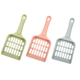 AOVNA 3 PCS Cat Litter Scoop Plastic Poop Scoop Cat Dog Sand Sifter Poop Sieve Cleaning Tool Pet Litter Pickers