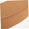 Kisangel Supportive Yoga Blocks Natural Cork Oval Shape Enhance Flexibility