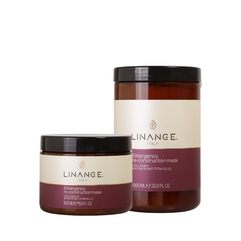 Linange Emergency Reconstruction Mask for Very Damaged Hair - Nourishing