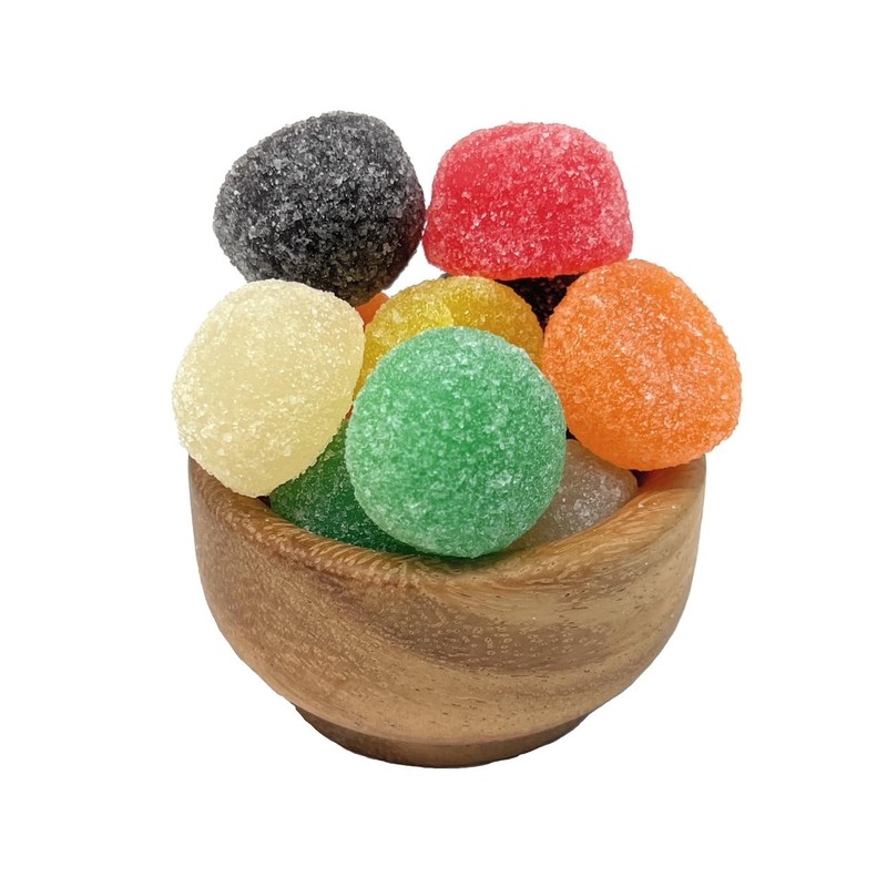 YANKEETRADERS Jumbo Jel Drops, Assorted Flavors, 3 Pound Bulk Bag