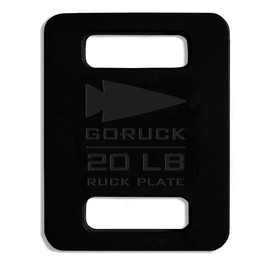 GORUCK Ruck Plate 20LB - USA Made Weighted Plates for Rucking, Strength Training & Fitness, Compatible w/Rucker & Ruck Plate Carrier