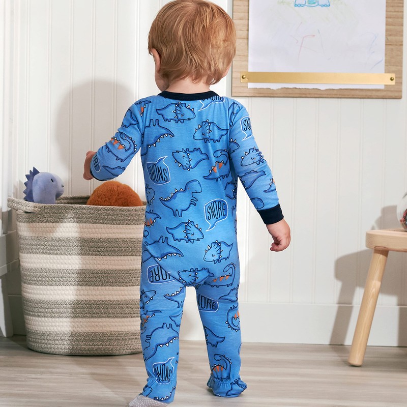 Gerber - Paquete de 2 Pijamas con pies para bebé,