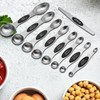 9-Piece Double-Ended Measuring Spoons with Scale, Measuring Spoon Set, Spoon