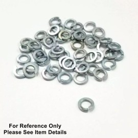 Philmore 10-156, #6 Zinc Plated Split Washers - 50 Pack