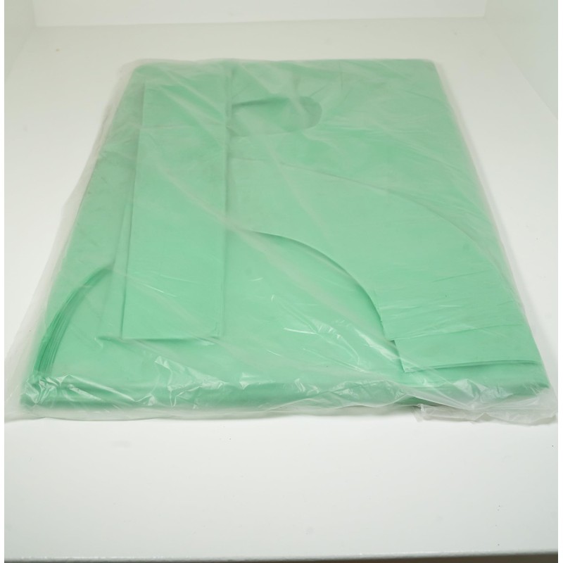 Disposable Protective Aprons, Green, Pack of 100, Kitchen and Workplace
