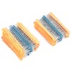 2600Pcs Metal Film Resistors Assortment Kits Set Durable Electronic Components