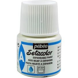 Pebeo Setacolor Textilfarbe, AUX, erweiterbar, 45 ml, ,White