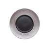 Demoda (Black/Platinum) 8.7 inches (22 cm) Dessert Plate (dm-102)